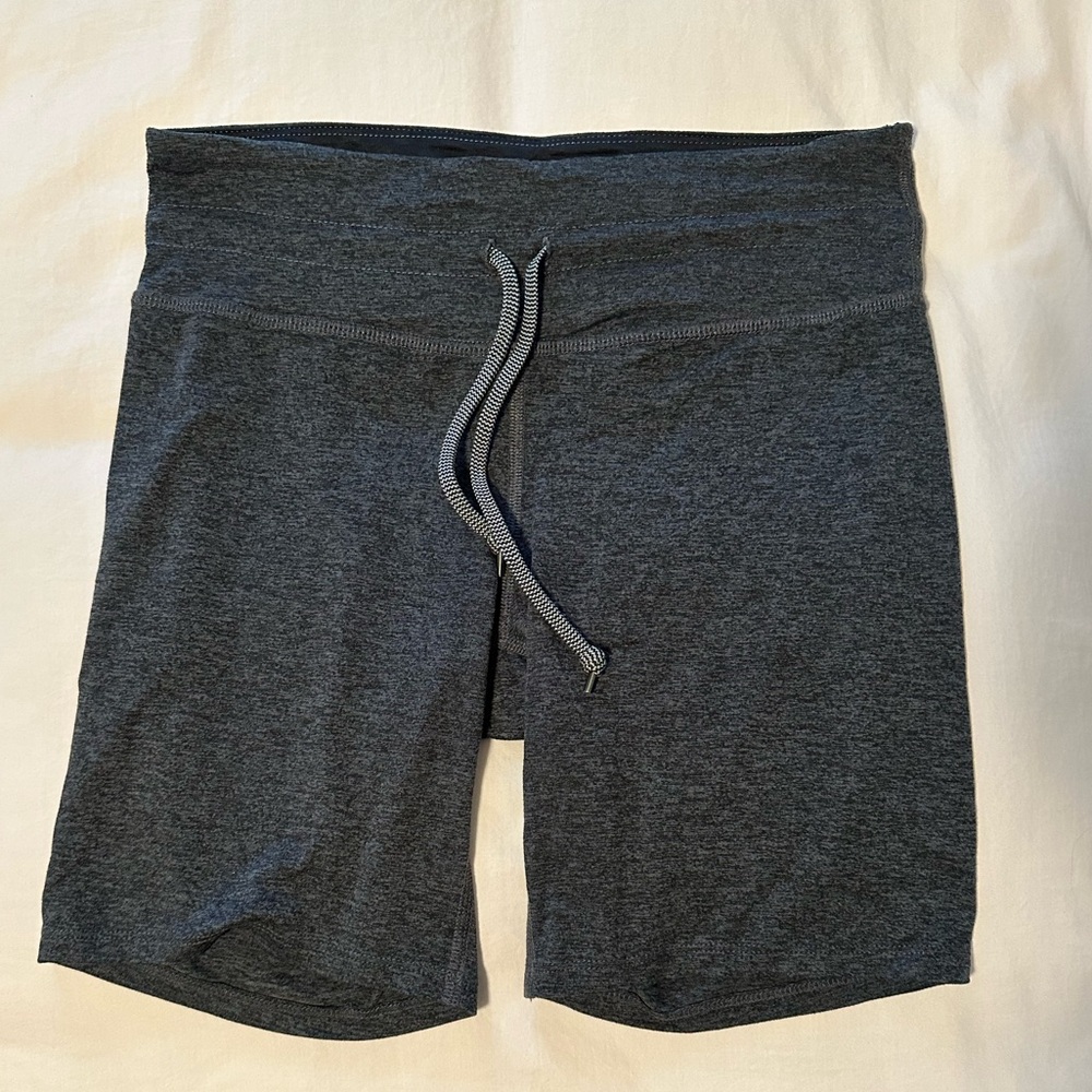 Heather Gray Rabbit Running Short Tights